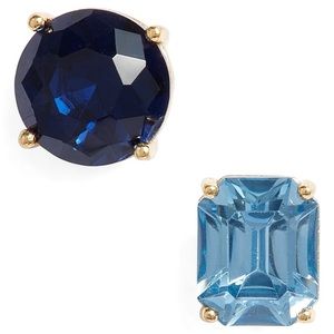 kate spade Jewelry - Kate Spade Blue Mismatched earrings kate spade Jewelry - Kate Spade Blue Mismatched earrings